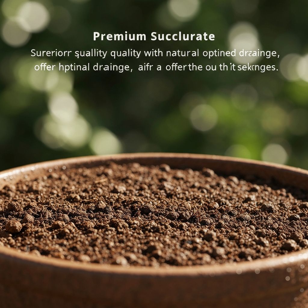 Sustrato Premium para suculentas